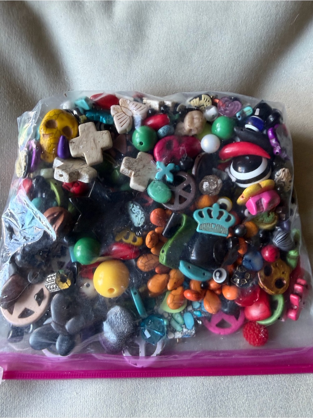 Bead Mix - Multicolor Assortment 2 Pounds - Picture 2 of 3